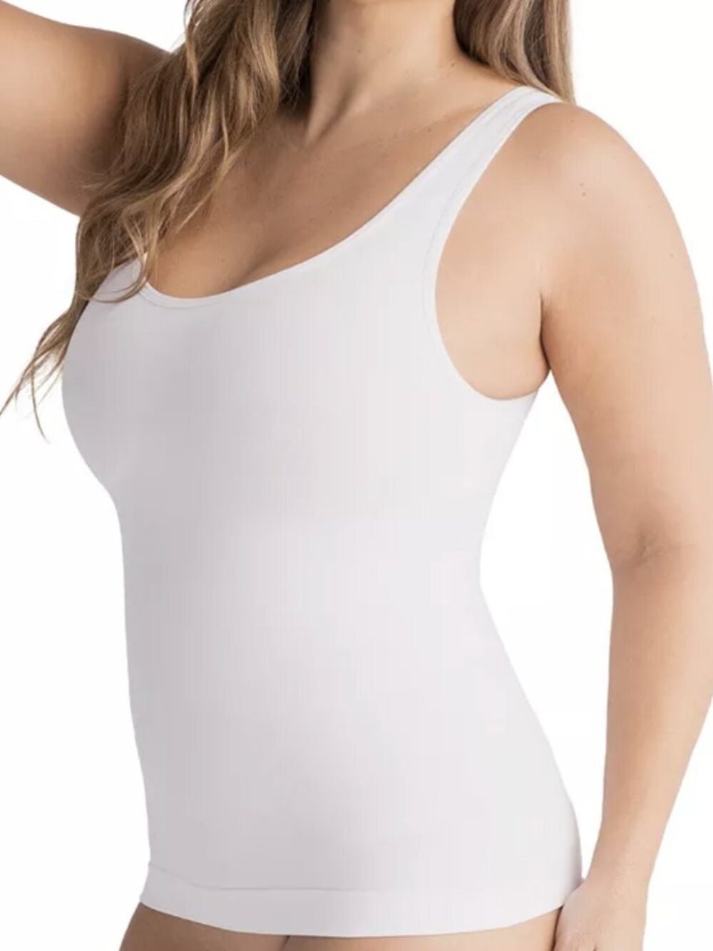 Shapermint Essentials Women's Shaping Tank Cami 62008 White NWT